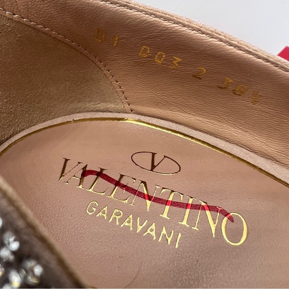 Valentino garavani VALENTINO GARAVANI TAN-GO PUMP WITH CRYSTALS 155MM - Picture 10 of 10